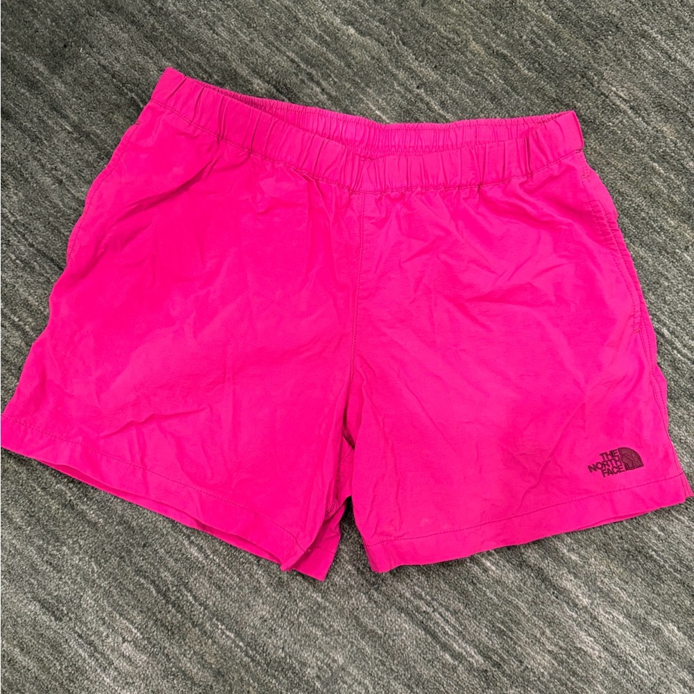The North Face Japan Women's Neon Pink Athletic Shorts